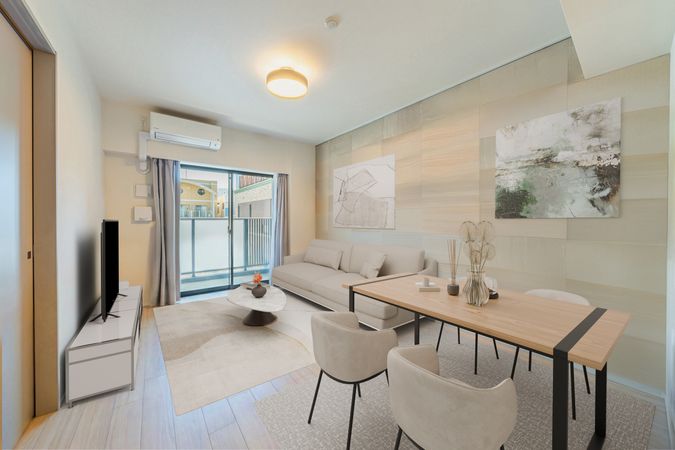 リビオレゾン上野根岸 リビング