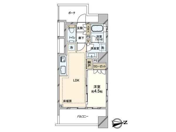 Brillia千代田左衛門橋 間取図(平面図) Brillia千代田左衛門橋 間取図(平面図)