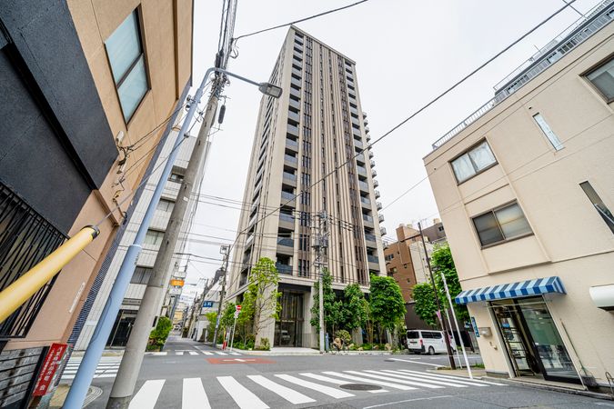 パークホームズ浅草橋 外観