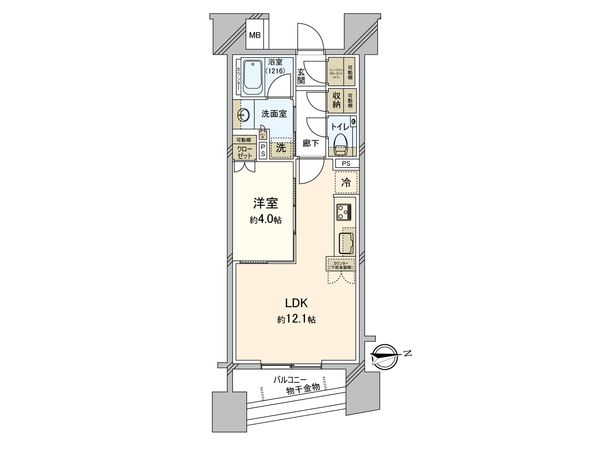 パークホームズ上野 間取図(平面図) パークホームズ上野 間取図(平面図)