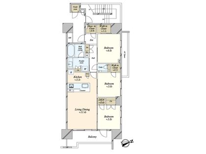 間取図(平面図)
