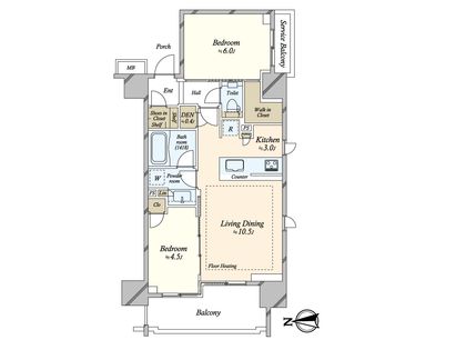 間取図(平面図)