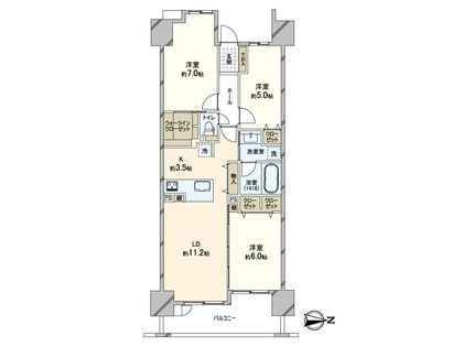 間取図(平面図)