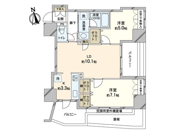 アルシオン浅草国際通り 間取図(平面図) アルシオン浅草国際通り 間取図(平面図)