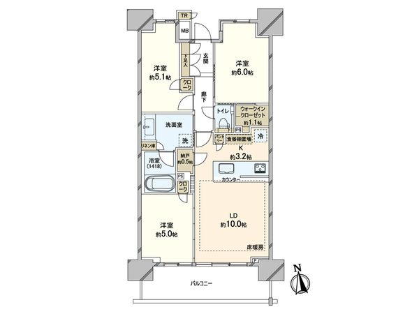 間取図(平面図)
