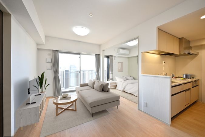 クレヴィア浅草 リビング