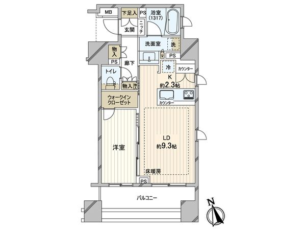 間取図(平面図)