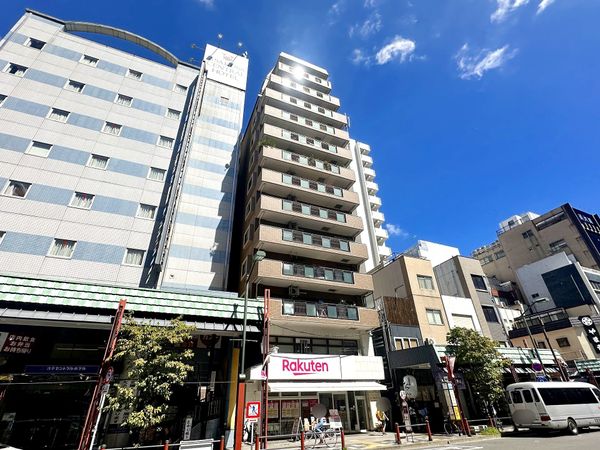 ライオンズマンション浅草雷門・長島共同ビル 外観 ライオンズマンション浅草雷門・長島共同ビル 外観