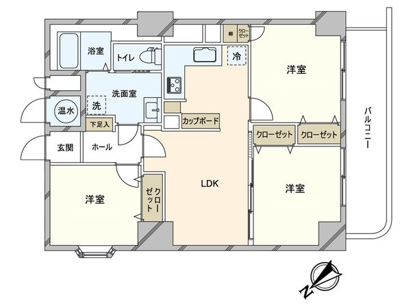 上野ロイヤルハイツ 間取図(平面図) 上野ロイヤルハイツ 間取図(平面図)