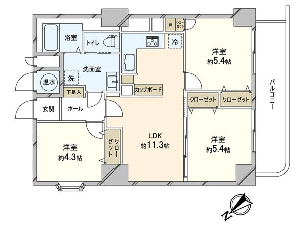 上野ロイヤルハイツ 間取図(平面図) 上野ロイヤルハイツ 間取図(平面図)