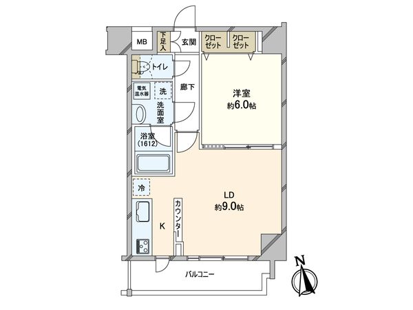 クレイシア新御徒町 間取図(平面図) クレイシア新御徒町 間取図(平面図)