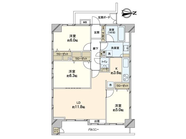 藤和シティホームズ浅草橋鳥越神社前 間取図(平面図)
