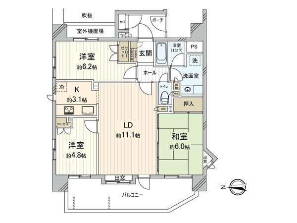 間取図(平面図)