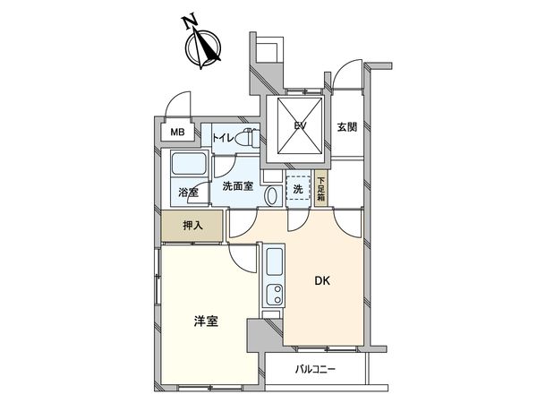 リブポート上野松が谷 間取図(平面図) リブポート上野松が谷 間取図(平面図)