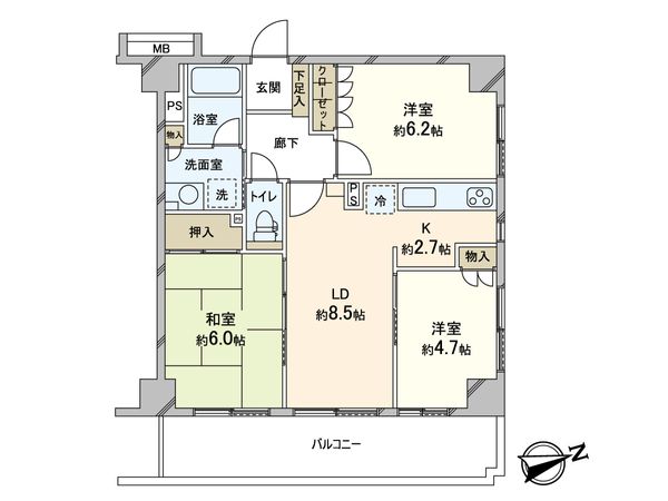 キャピタルプラザ浅草 間取図(平面図) キャピタルプラザ浅草 間取図(平面図)