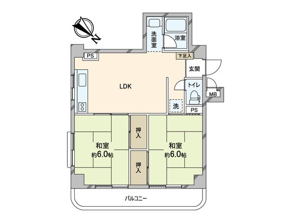 ハイメゾン千石 間取図(平面図) ハイメゾン千石 間取図(平面図)