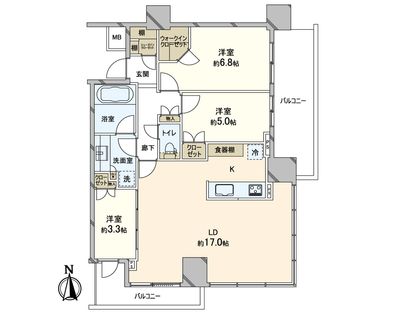 間取図(平面図)