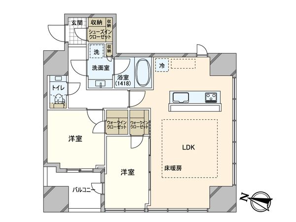 間取図(平面図)