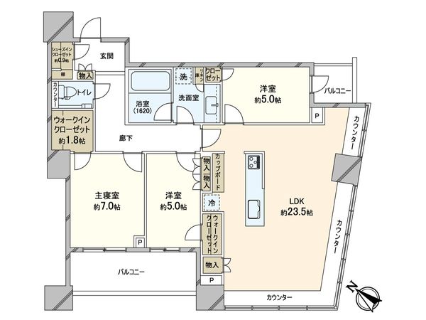 間取図(平面図)