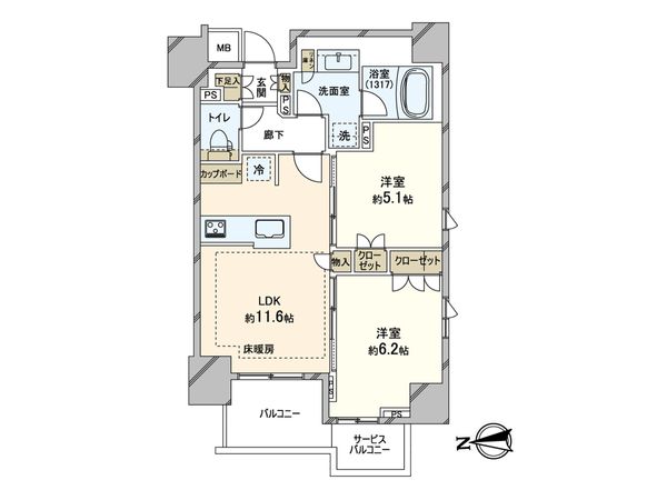 Brillia上野Place 間取図(平面図) Brillia上野Place 間取図(平面図)