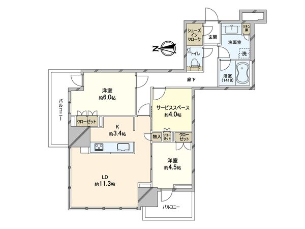 間取図(平面図)