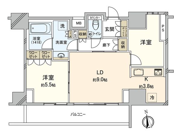 間取図(平面図)