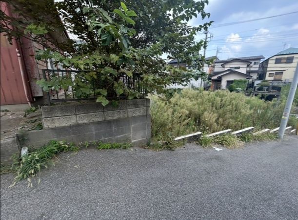 前面道路含む外観