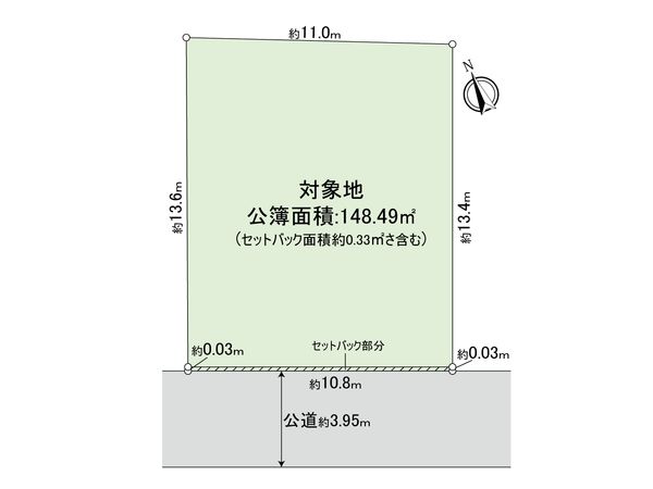 船橋市夏見4丁目 土地 区画図 船橋市夏見4丁目 土地 区画図