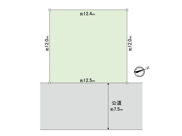 船橋市金杉7丁目 土地 区画図 区画図