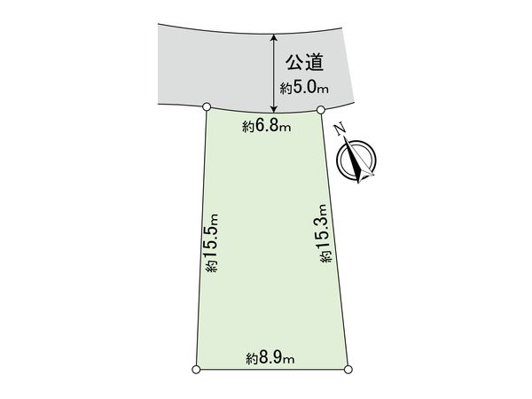 船橋市三山9丁目 土地 区画図 船橋市三山9丁目 土地 区画図