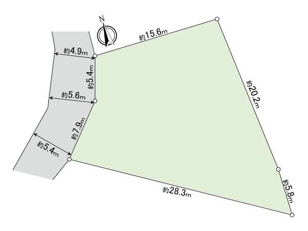 船橋市東町 土地 区画図 船橋市東町 土地 区画図