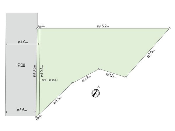 船橋市海神5丁目 土地 区画図