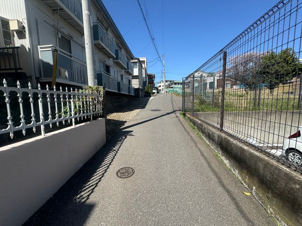 船橋市前原西2丁目 土地 前面道路含む外観 船橋市前原西2丁目 土地 前面道路含む外観