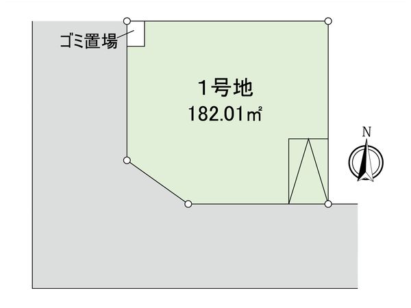 船橋市夏見5丁目 土地 区画図 船橋市夏見5丁目 土地 区画図