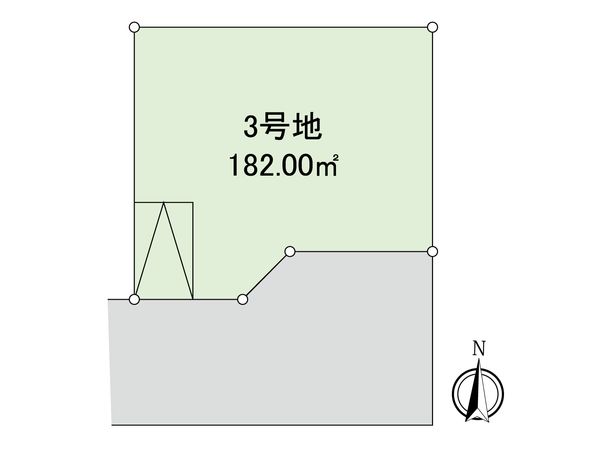 船橋市夏見5丁目 土地 区画図 船橋市夏見5丁目 土地 区画図