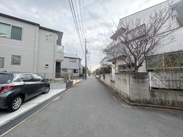 船橋市前貝塚町 土地 前面道路含む外観 船橋市前貝塚町 土地 前面道路含む外観