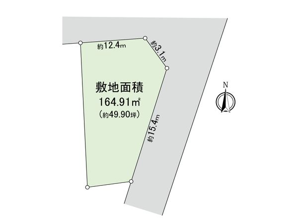 船橋市前貝塚町 土地 区画図 船橋市前貝塚町 土地 区画図
