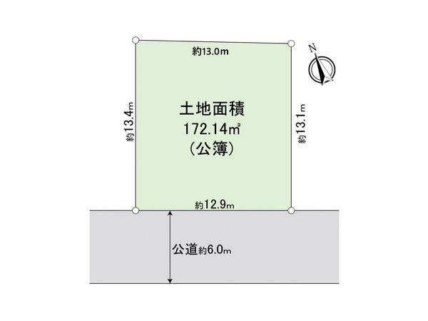 四街道市栗山 土地 区画図 四街道市栗山 土地 区画図