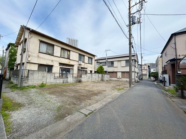 船橋市南本町 土地 前面道路含む外観 船橋市南本町 土地 前面道路含む外観
