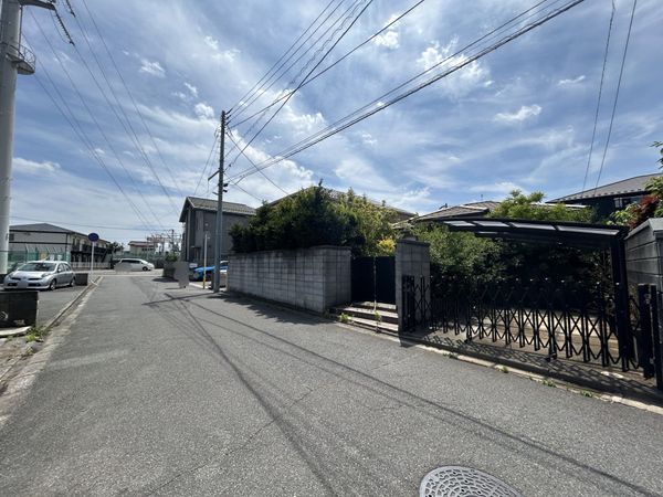 船橋市東船橋4丁目 土地 前面道路含む外観 前面道路含む外観