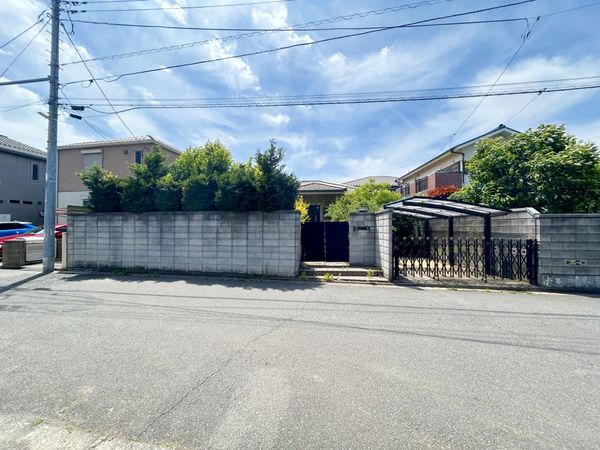 船橋市東船橋4丁目 土地 前面道路含む外観 前面道路含む外観