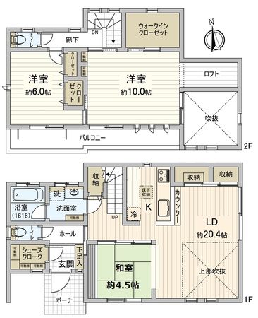 間取図(平面図)