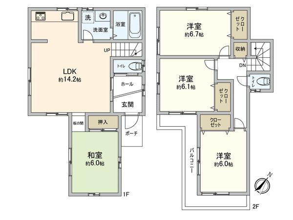 間取図(平面図)