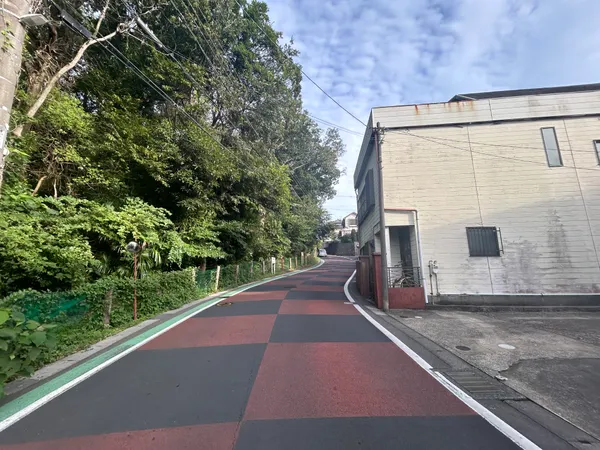 前面道路