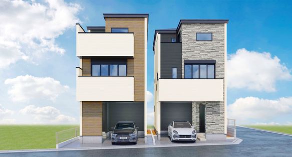 船橋市南本町 新築戸建 2号棟 外観