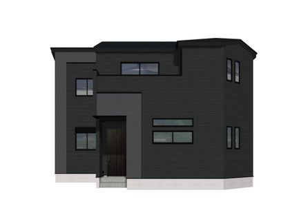 船橋市北本町2丁目 新築戸建 外観パース図