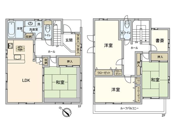 みやぎ台2丁目 戸建 間取図(平面図)