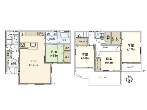 間取図(平面図)