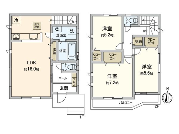 間取図(平面図)