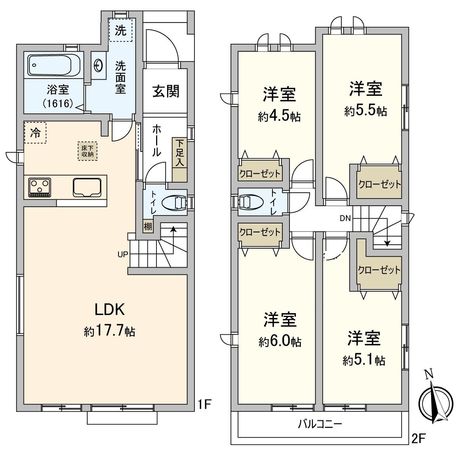 間取図(平面図)